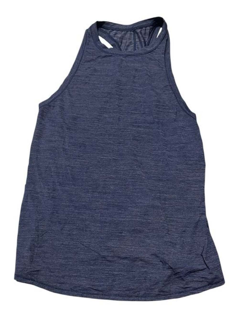 lululemon athletica Heathered Dark Navy Muscle Tank
